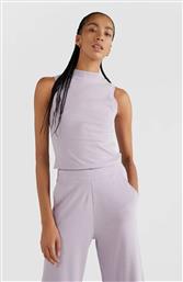 RIBBED MOCK NECK TOP 1850006 14511 LAVENDAR FROST ONEILL