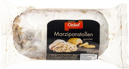 STOLLEN ΚΕΙΚ ΜΕ AΜΥΓΔΑΛΑ 500G OEBEL