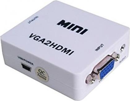 ΑΝΤΑΠΤΟΡΑΣ - VGA ΣΕ HDMI OUT BOX 020040028 OEM από το PUBLIC