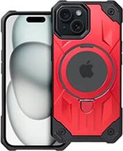 ARMOR MAG COVER CASE WITH MAGSAFE FOR IPHONE 15 RED OEM