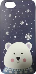 BACK COVER SILICON CASE POLAR BEAR FOR APPLE IPHONE 7 / IPHONE 8 OEM