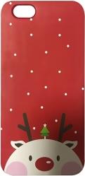 BACK COVER SILICON CASE REINDEER TREE FOR APPLE IPHONE 5/5S OEM από το e-SHOP