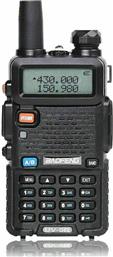 BAOFENG UV-5R 5.8W ΦΟΡΗΤΟΣ DUAL BAND ΠΟΜΠΟΔΕΚΤΗΣ VHF/UHF OEM από το ELECTRONICPLUS