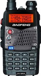 BAOFENG UV-5RA ΦΟΡΗΤΟΣ DUAL BAND ΠΟΜΠΟΔΕΚΤΗΣ VHF/UHF 5.8W OEM
