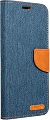 CANVAS BOOK CASE FOR XIAOMI REDMI 12 4G / 12 5G NAVY BLUE OEM