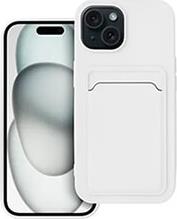 CARD CASE FOR IPHONE 15 WHITE OEM από το e-SHOP