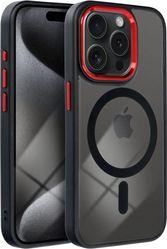 COLOR EDGE MAG COVER CASE MAGSAFE FOR IPHONE 16 PRO BLACK RED OEM από το e-SHOP