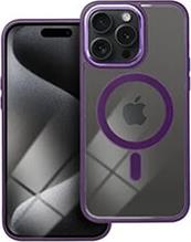 COLOR EDGE MAG COVER CASE WITH MAGSAFE FOR IPHONE 15 PRO MAX DEEP PURPLE OEM