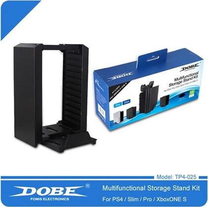 DOBE CHARGING STORAGE STAND FOR PS4 / PS4 SLIM / PS4 PRO (TP4-025) OEM από το PUBLIC