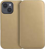 DUAL POCKET BOOK FOR IPHONE 15 GOLD OEM