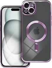 ELECTRO MAG COVER CASE WITH MAGSAFE FOR IPHONE 15 PLUS DEEP PURPLE OEM