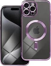 ELECTRO MAG COVER CASE WITH MAGSAFE FOR IPHONE 15 PRO MAX DEEP PURPLE OEM