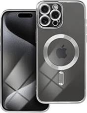 ELECTRO MAG COVER CASE WITH MAGSAFE FOR IPHONE 15 PRO MAX SILVER OEM από το e-SHOP