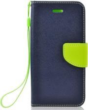 FANCY BOOK CASE FOR SAMSUNG GALAXY A5 2017 NAVY-LIME OEM