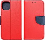 FANCY BOOK CASE FOR XIAOMI REDMI NOTE 12S RED / NAVY OEM