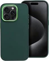 FRAME CASE FOR IPHONE 15 PRO GREEN OEM