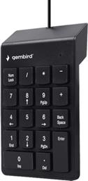 GEMBIRD KPD-U-02 ΑΡΙΘΜΗΤΙΚΟ ΕΝΣΥΡΜΑΤΟ ΠΛΗΚΤΡΟΛΟΓΙΟ OEM