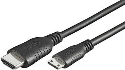 HDMI CABLE 19 PIN 1.5M (HDMI MINI 1.3)BLACK OEM