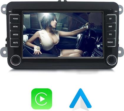 ΗΧΟΣΥΣΤΗΜΑ ΜΕ ΟΘΟΝΗ ΑΦΗΣ 7 ANDROID GPS WI-FI BLUETOOTH 2GB/ 16GB 7021A2 ΓΙΑ VOLKSWAGEN, SEAT, SKODA - ΜΑΥΡΟ OEM