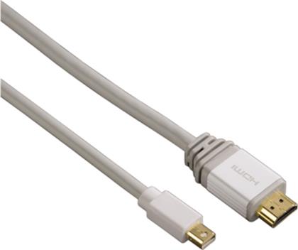 ΚΑΛΩΔΙΟ HAMA CABLE MINI DISPLAYPORT MALE ΣΕ HDMI MALE ΣΕ ΛΕΥΚΟ OEM