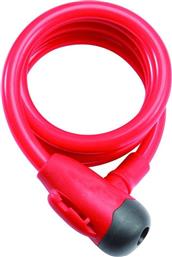 ΚΛΕΙΔΑΡΙΑ ΠΟΔΗΛΑΤΟΥ GOLDEN KEY SPIRAL LOCK GK102.314 ΚΟΚΚΙΝΗ (1.5 M) OEM