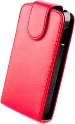 LEATHER CASE FOR HTC ONE RED OEM από το e-SHOP