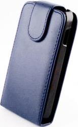 LEATHER CASE FOR HTC WINDOWS 8X BLUE OEM