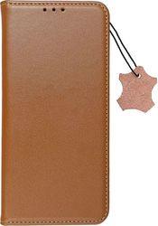 LEATHER CASE SMART PRO FOR IPHONE 16 PLUS BROWN OEM