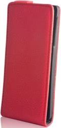 LEATHER CASE STAND FOR LG L5 RED OEM
