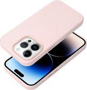 LEATHER MAG COVER CASE FOR IPHONE 16 SAND PINK OEM