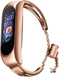 ΛΟΥΡΑΚΙ ΜETAL ELEGANT BRACELET ΓΙΑ XIAOMI MI BAND 3/MI SMART BAND 4/5/6 - ROSE GOLD OEM