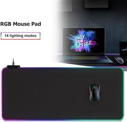 LUMINOUS GAMING MOUSE PAD XXL 800MM ΔΙΑΘΕΤΕΙ ΜΑΥΡΟ OEM