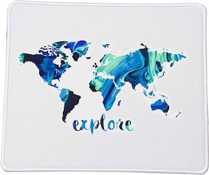 MAPS EXPLORE NO2 MOUSE PAD SMALL 230 X 200 MM ΜΕ ΣΧΕΔΙΟ OEM