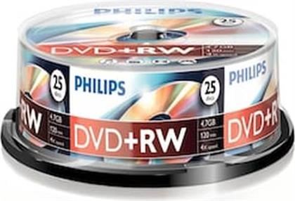 MD DVD+RW 4X 4,7GB CAKE 25 OEM