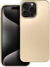 METALLIC CASE FOR IPHONE 15 PRO MAX GOLD OEM