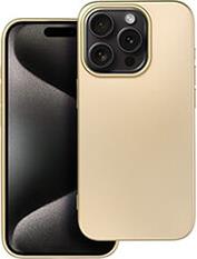 METALLIC CASE FOR IPHONE 15 PRO PRO GOLD OEM