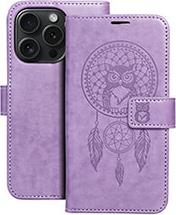 MEZZO BOOK CASE FOR IPHONE 15 PRO DREAMCATCHER PURPLE OEM