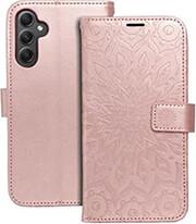 MEZZO BOOK CASE FOR SAMSUNG A34 5G MANDALA ROSE GOLD OEM