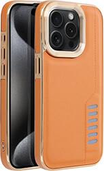 MILANO CASE FOR IPHONE 15 PRO BROWN OEM