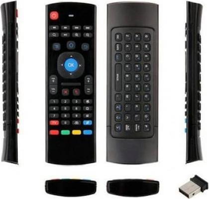 MX3 2.4GHZ WIRELESS FLY AIR MOUSE AND QWERTY KEYBOARD REMOTE CONTROL FOR TV BOX , PC OEM