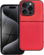 NOBLE CASE FOR IPHONE 15 PRO RED OEM