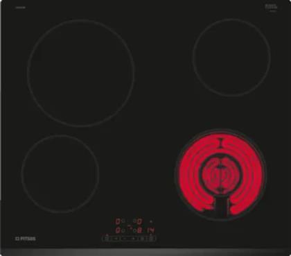 PITSOS CRS631T06 59.2 CM ΜΑΥΡΟ ΕΣΤΙΑ ΚΕΡΑΜΙΚΗ ΑΥΤΟΝΟΜΗ OEM