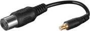 RF TV ANTENNA COAXIAL MCX ADAPTER CABLE 0.1M OEM