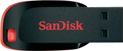 SANDISK CRUZER BLADE 16GB USB 2.0 STICK ΜΑΥΡΟ OEM