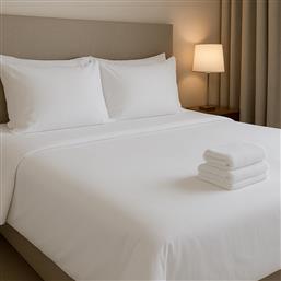 ΣΕΝΤΟΝΙ 220X265ΕΚ. POLYCOTTON 50% ΒΑΜΒΑΚΙ-50% POLYESTER 144TC ΛΕΥΚΟ 242420000543 (ΣΕΤ 5 ΤΕΜΑΧΙΑ) - - 242420000543 OEM