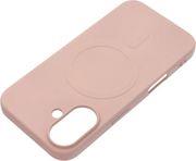 SILICONE MAG COVER (BIG HOLE) CASE MAGSAFE FOR IPHONE 16 PRO PINK OEM