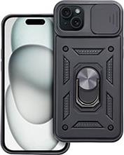 SLIDE ARMOR CASE FOR IPHONE 15 PLUS BLACK OEM