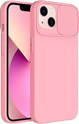 SLIDE CASE FOR IPHONE 15 PLUS LIGHT PINK OEM από το e-SHOP