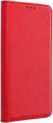 SMART CASE BOOK FOR SAMSUNG S25 RED OEM