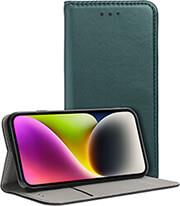 SMART MAGNETO BOOK CASE FOR IPHONE 15 PLUS DARK GREEN OEM από το e-SHOP